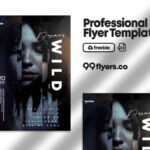 Dark Night Club Event Flyer Template