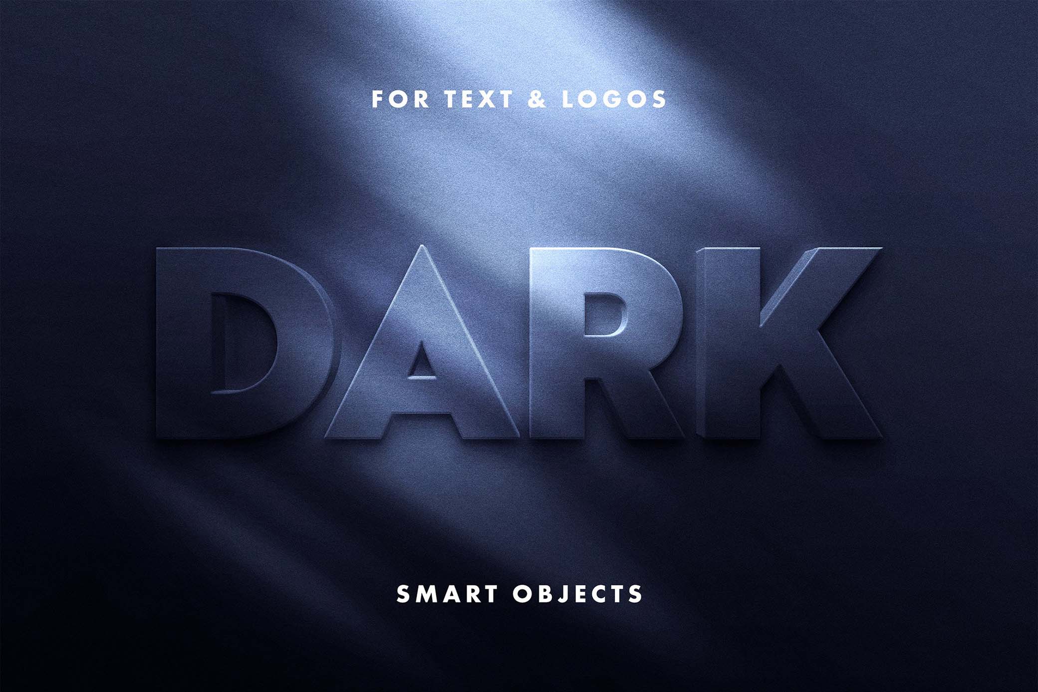 Dark Text Effect FREE PSD