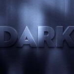 3D Dark Text Effect
