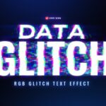 Data Glitch Text Effect