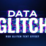 Data Glitch Text Effect