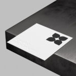 Debossed Paper Card Mockup