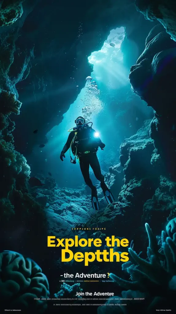 Deep Dive Exploration Poster