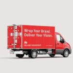 Delivery Van Mockup