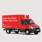 Delivery Van Mockup