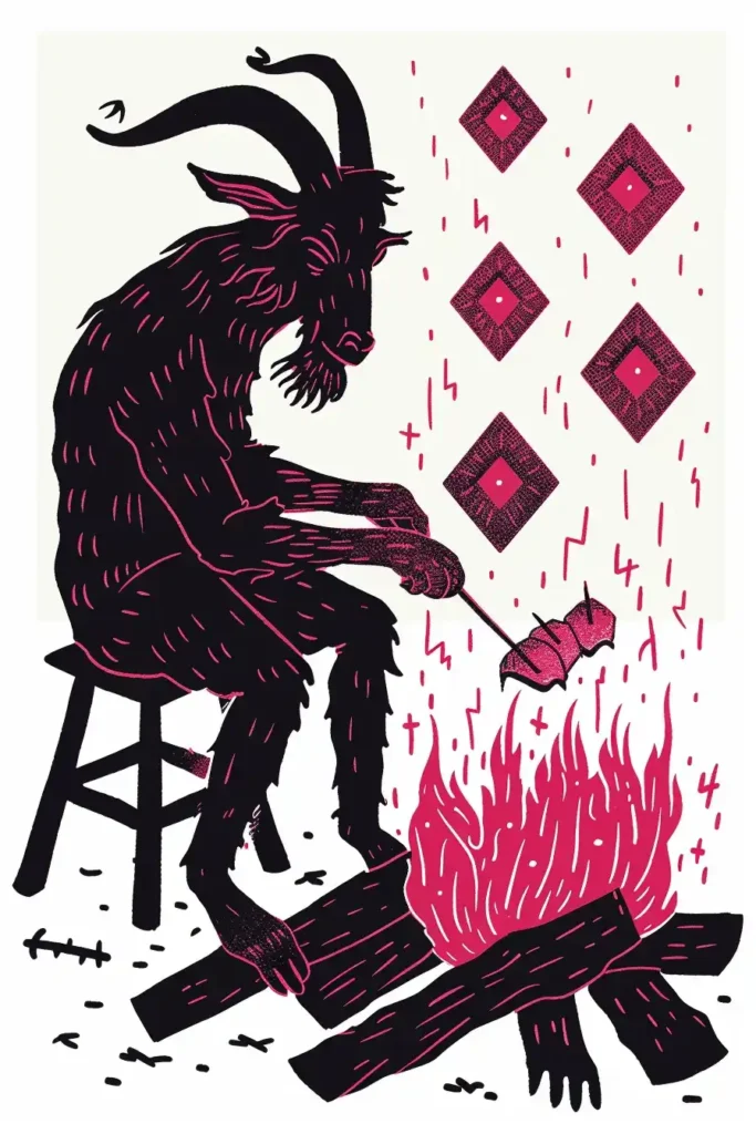 Demon Roasting Skewered Meat