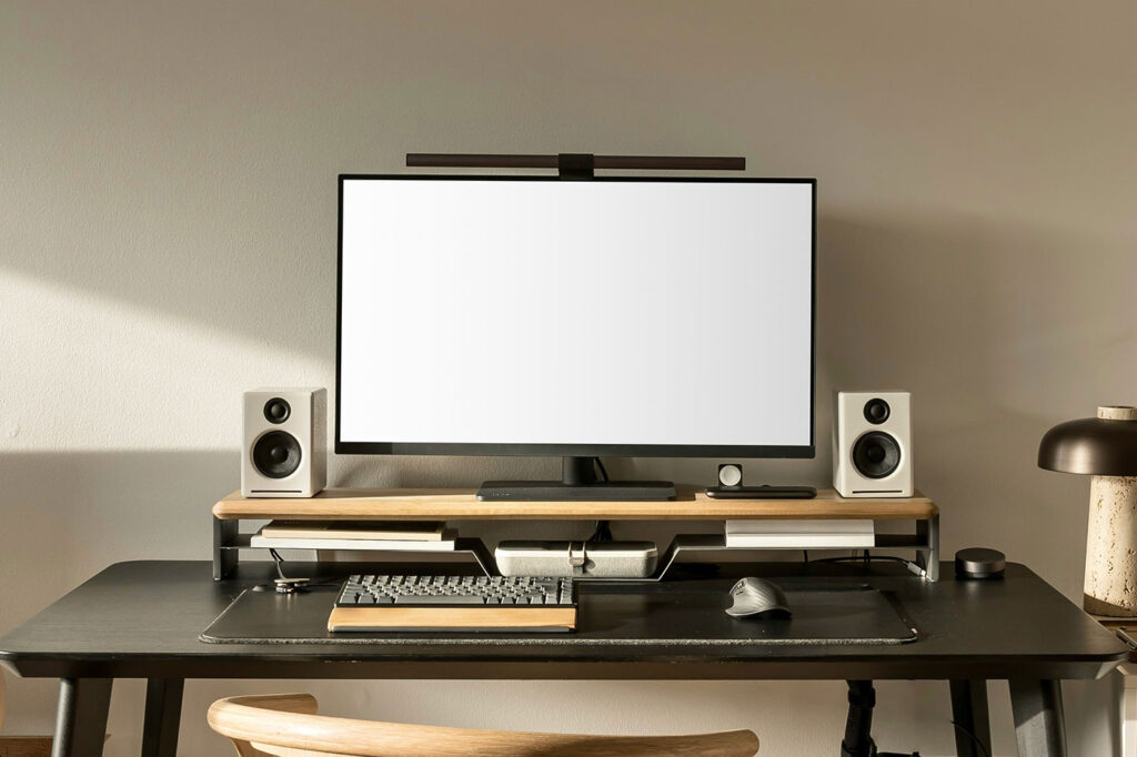 Desktop Monitor Mockup