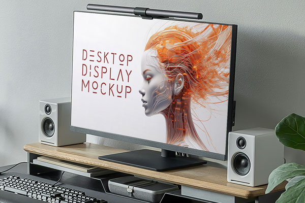 Desktop Screen Mockup