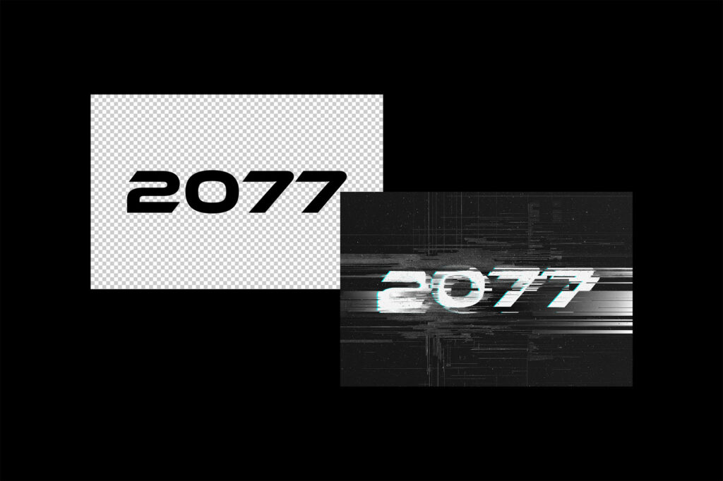 Destroy Cyber Glitch Text Effect
