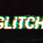 Digital Glitch Log / Text Effect