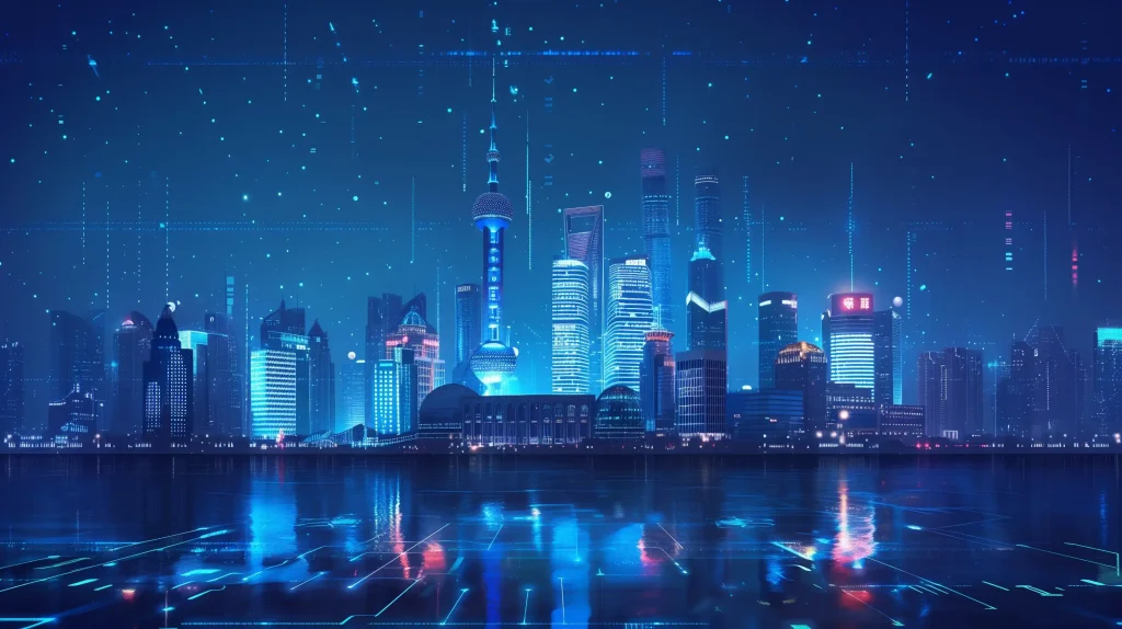 Digital Shanghai Hologram