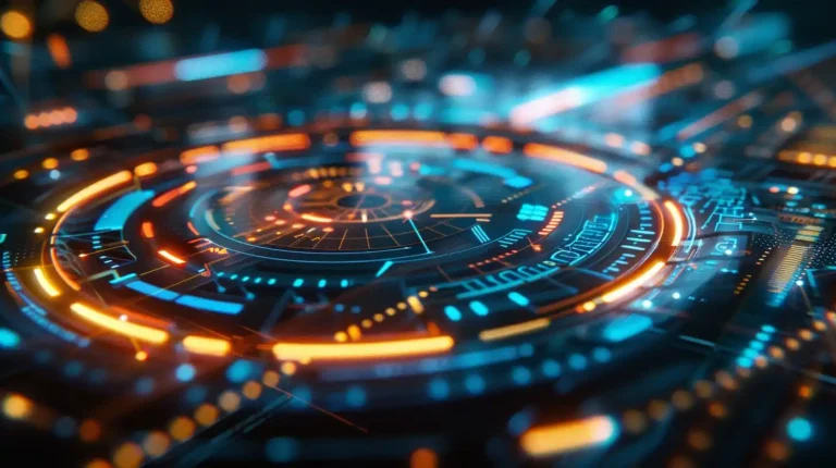 Digital Speedometer Interface ai prompt preview