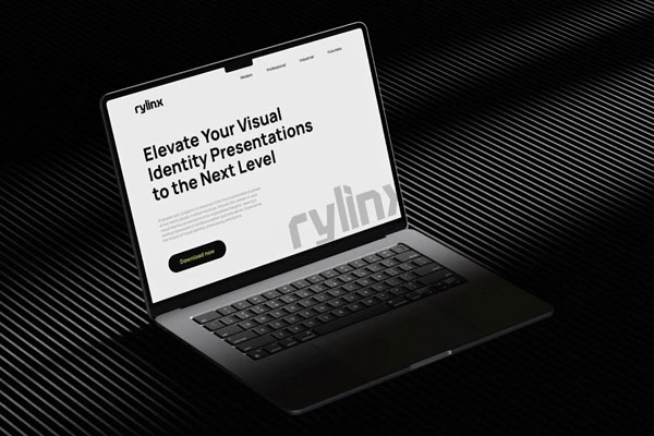 Dim Light MacBook Mockup