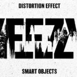 Displaced Distort Text Effect