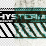 Distressed Misprint Text Effect / Logo Mockup