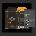 Distressed VHS Sleeve Mockup