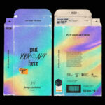 Distressed VHS Sleeve Mockup