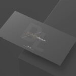 DL Envelope Mockup in 4 Different Shots