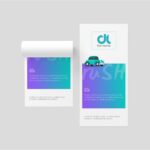 DL Flyer Mockup in 3 Different Visions