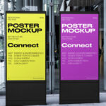 Double Citylight Mockups