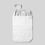 Double Handle Tote Bag Mockup