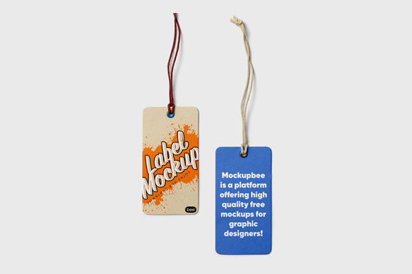 Double Label Mockup