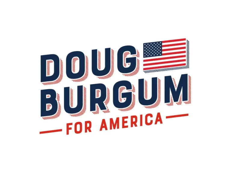 Doug Burgum Presidential Campaign 2024 Logo