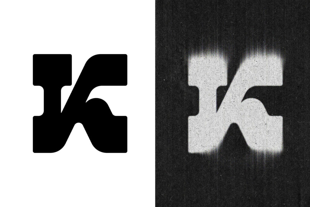 Dusty Halftone Print Text Effect / Logo Mockup