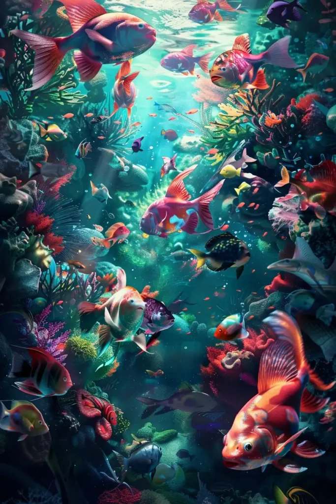Dynamic Underwater Piranhas
