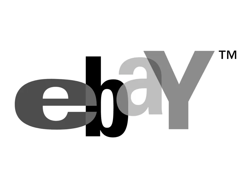 ebay Old Black Logo
