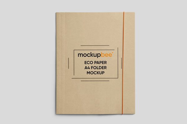 Eco Paper Folder Mockup