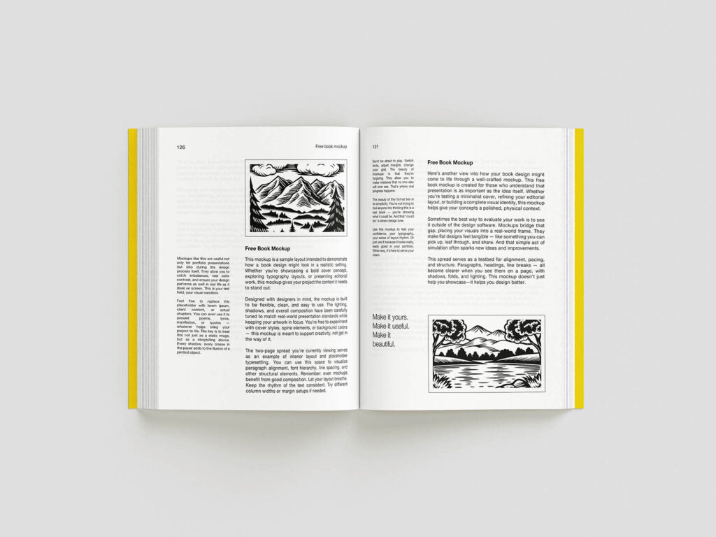Editorial Book Mockup