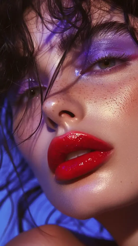Editorial Makeup Bold Colors