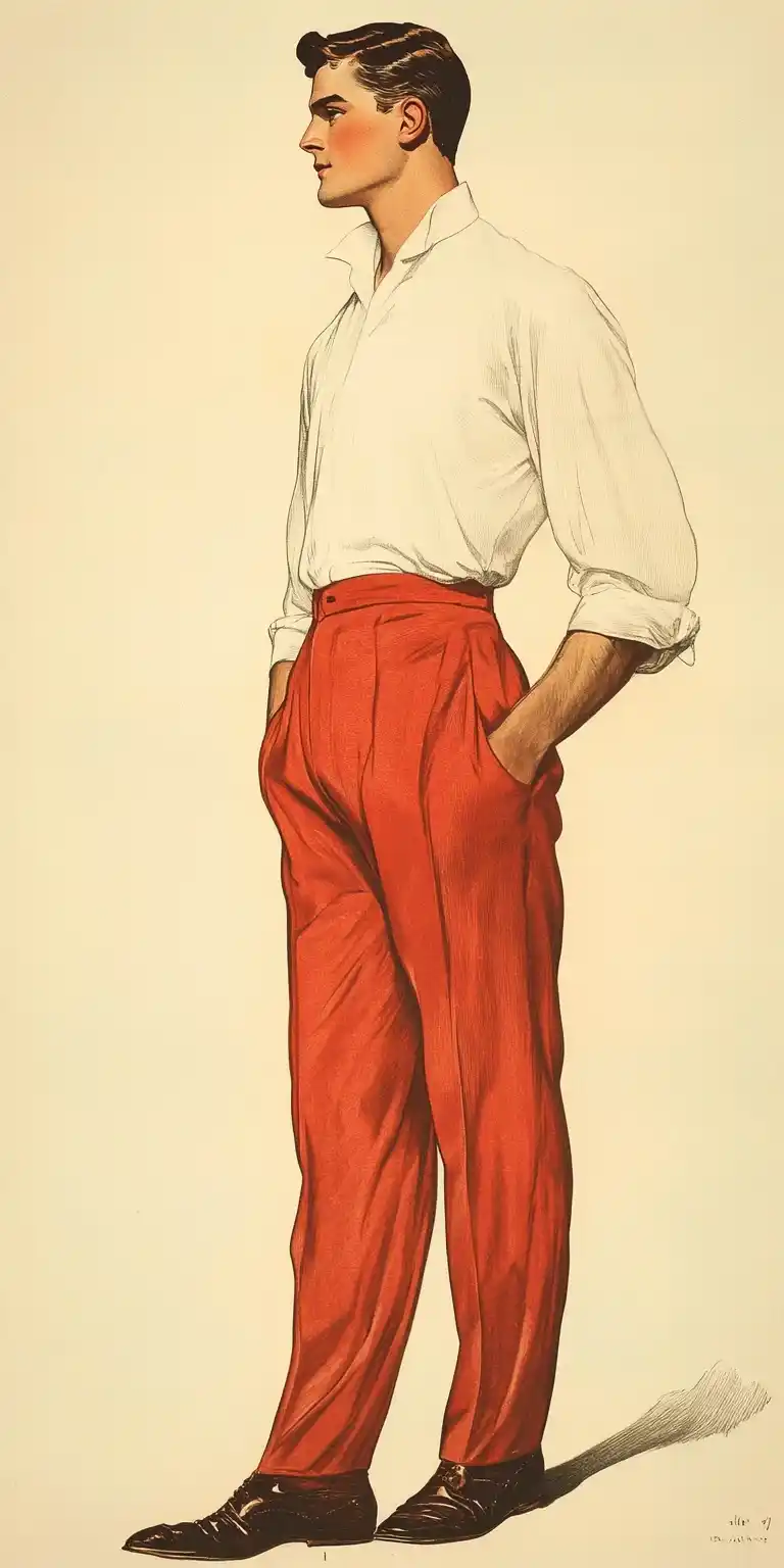 Edwardian Tennis Fashion Plate