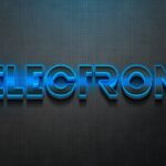 Electro 3D Text Effect