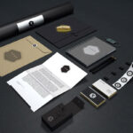 Elegant Stationery Branding Identity Mockup