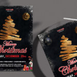 Elegant Christmas Event Flyer Template