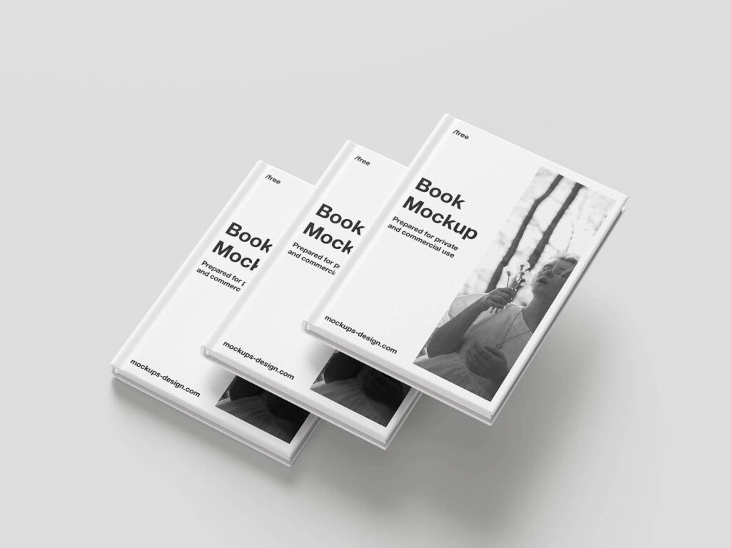 Elegant Hardcover Book Mockup