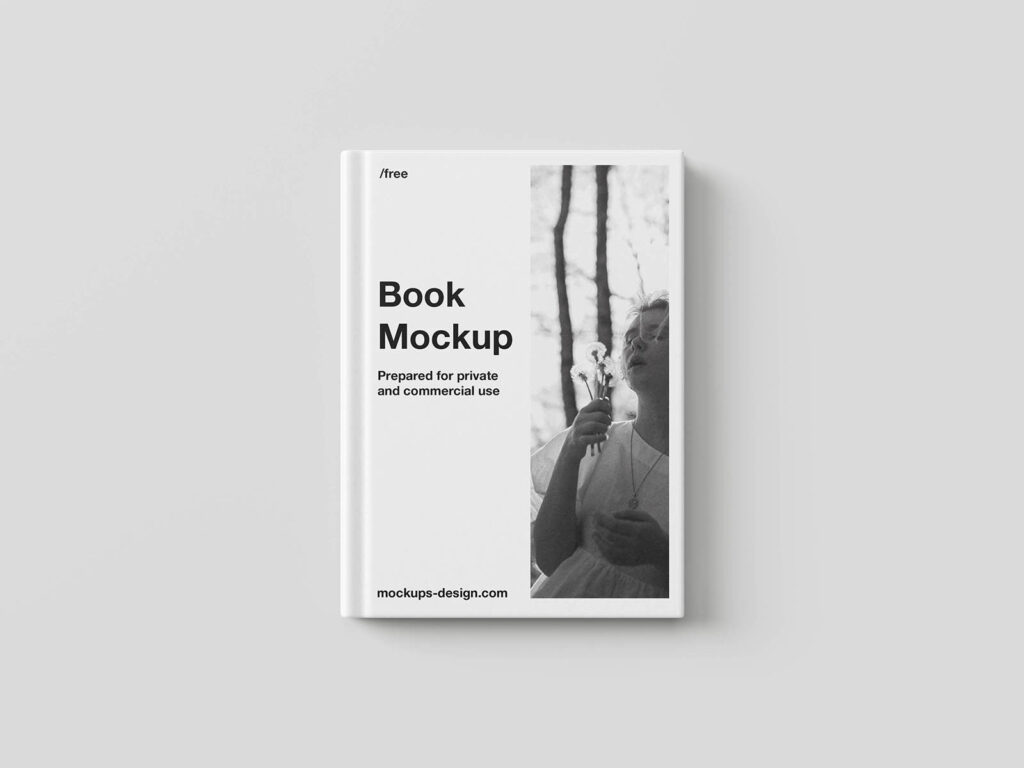 Elegant Hardcover Book Mockup