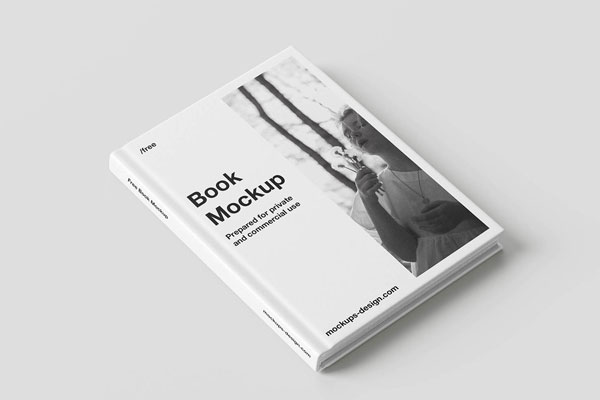 Elegant Hardcover Book Mockup