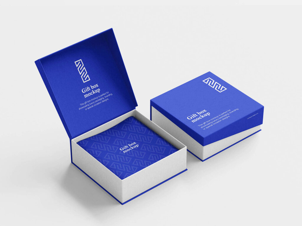Elegant Jewelry Box Mockup
