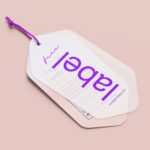Elegant Label Tag Mockup