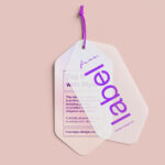 Elegant Label Tag Mockup