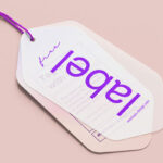 Elegant Label Tag Mockup