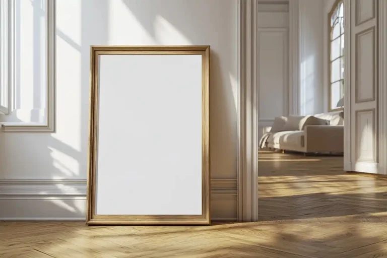Elegant Poster Mockup Interior