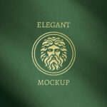 Elegant Shadow Overlay Logo Mockup