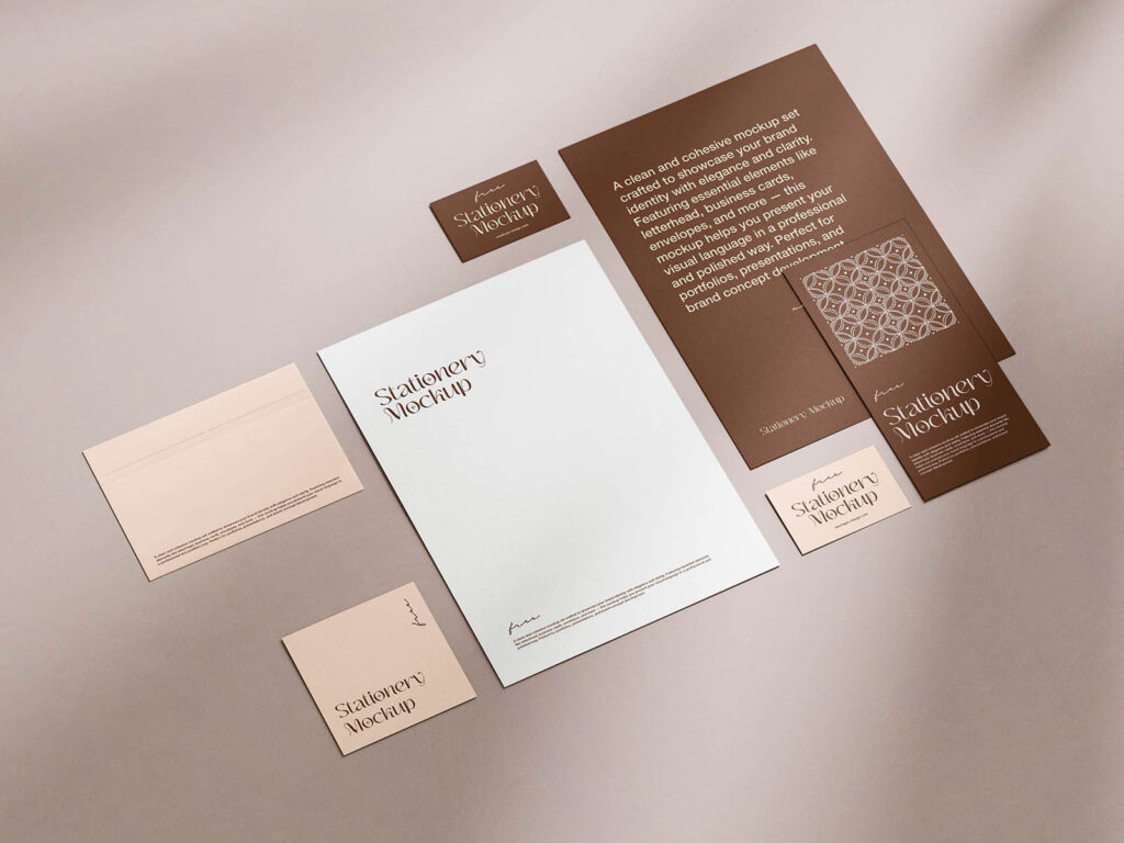 Elegant Stationery Mockup