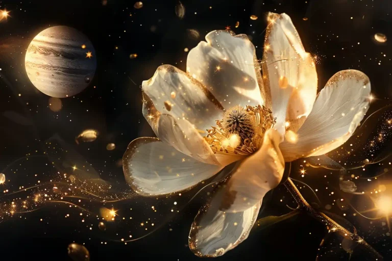 Elegant Venus Flower Portrait ai prompt preview