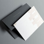Envelope and Letter Mockup in Perspective Vision