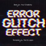 Error Glitch Text Effect